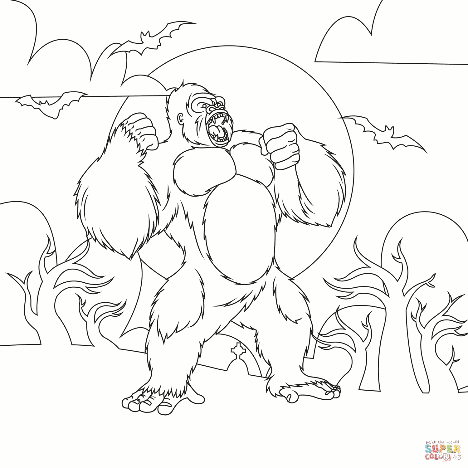 king kong coloring pages king kong coloring pages