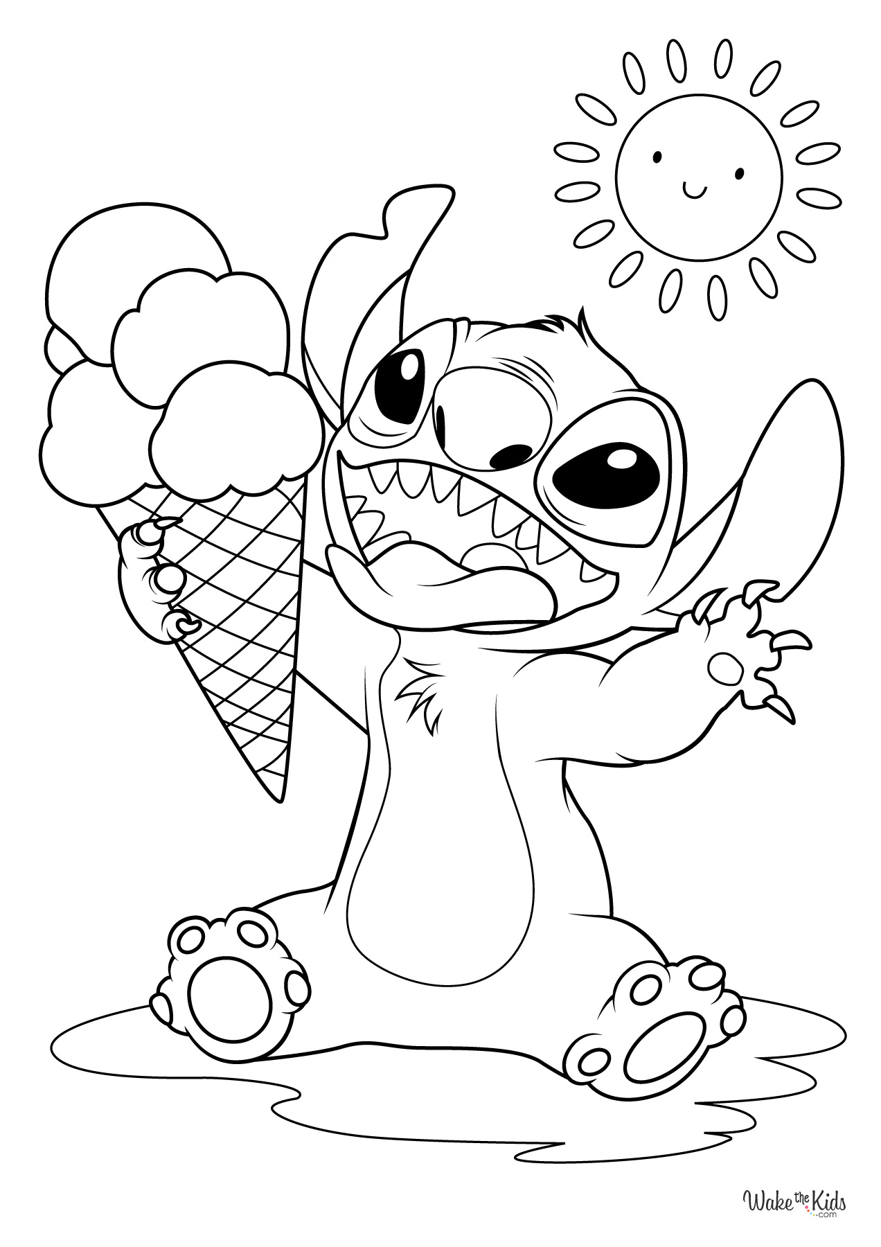 Lilo And Stitch Coloring Pages Free Printable PDFs WakeTheKids Lilo And Stitch Coloring Pages Free Printable PDFs WakeTheKids