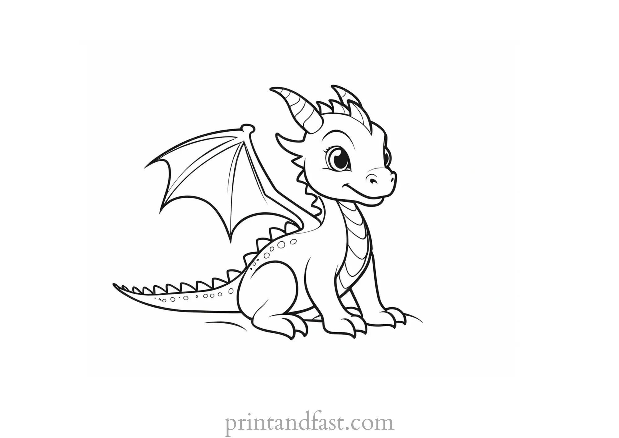 Love To Share This Cute Baby Dragon Coloring Page Free And Printable R drawing Love To Share This Cute Baby Dragon Coloring Page Free And Printable R drawing