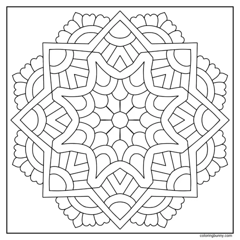 Mandala Coloring Pages 172 Free Printable PDFs 