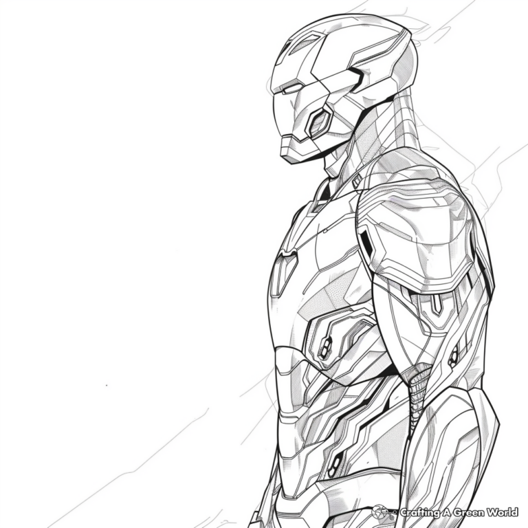 Marvel For Adults Coloring Pages Free Printable 