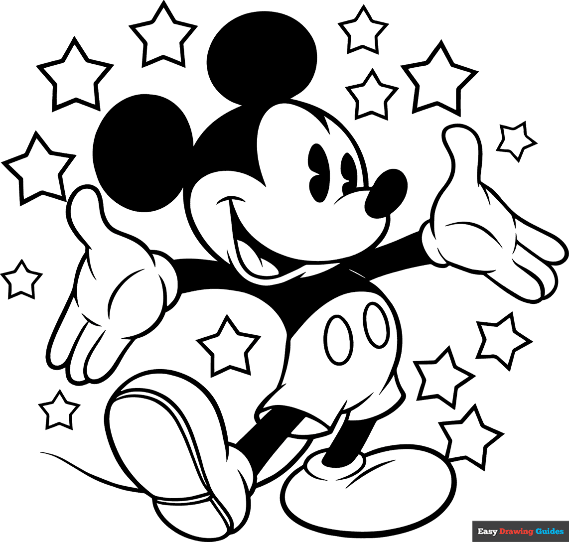 mickey mouse color pages mickey mouse color pages