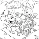 Minnie And Mickey Mouse Printable Coloring Pages For Kids Disney Instant Download Kids Art Activity Toddler Craft Preschool Coloring Etsy
