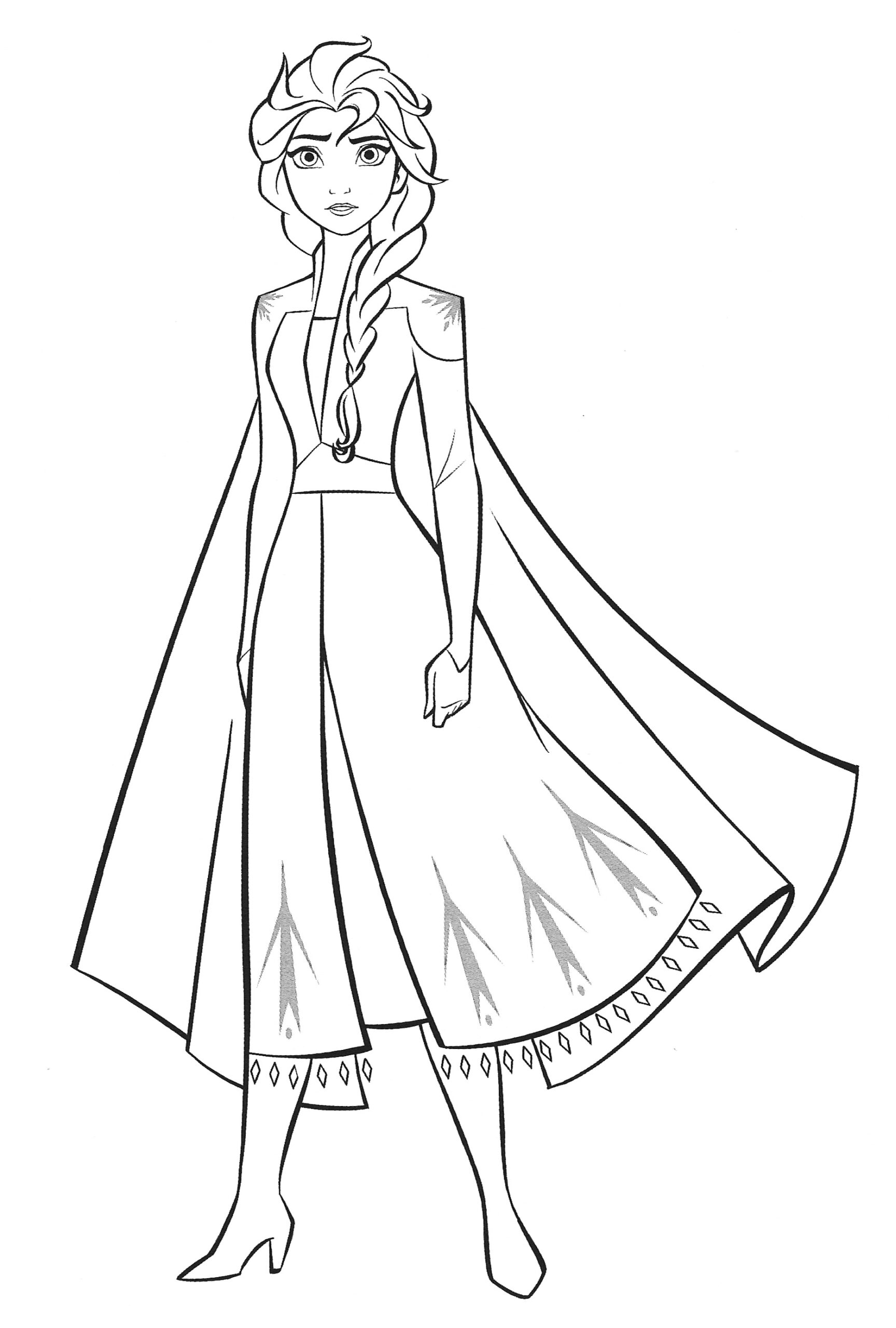 New Frozen 2 Coloring Pages With Elsa YouLoveIt New Frozen 2 Coloring Pages With Elsa YouLoveIt