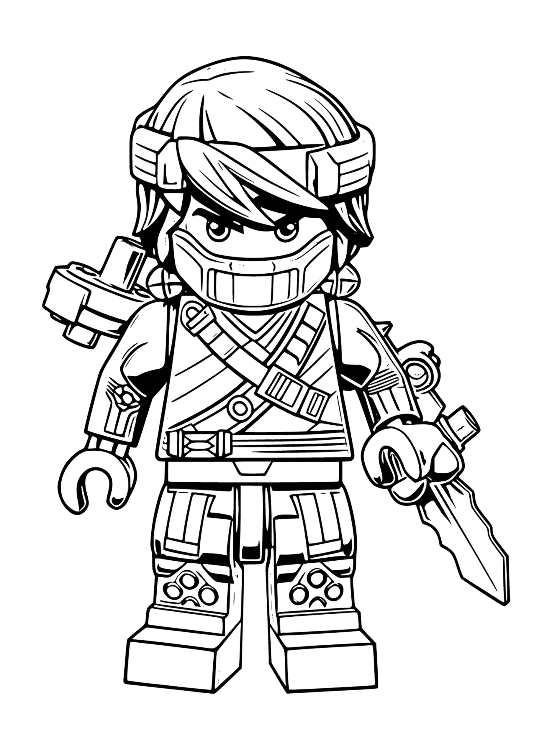 ninja go colouring pages ninja go colouring pages