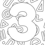 Number Coloring Pages Free Printable PDF For Kids