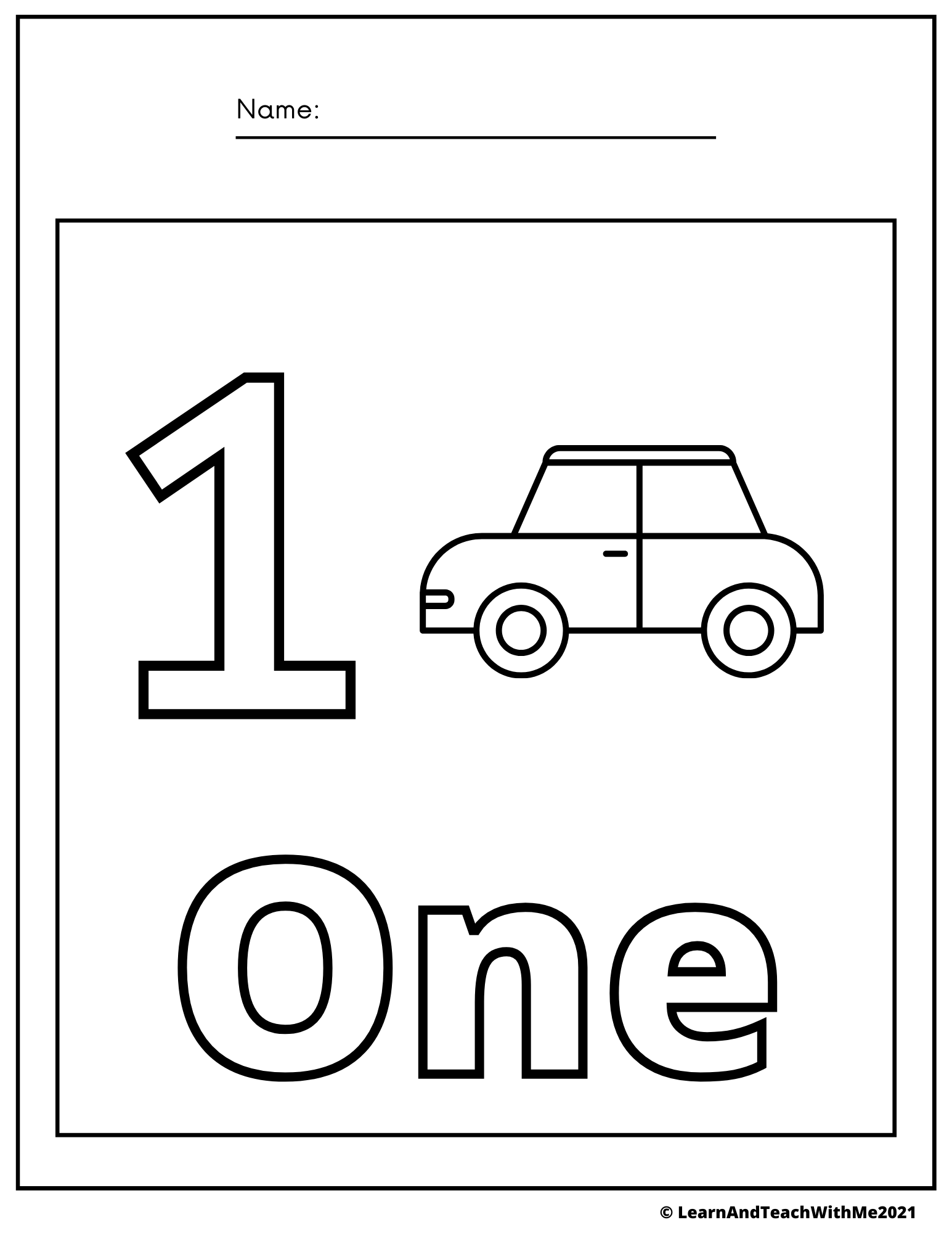 Numbers 1 10 Coloring Pages Made By Teachers Numbers 1 10 Coloring Pages Made By Teachers