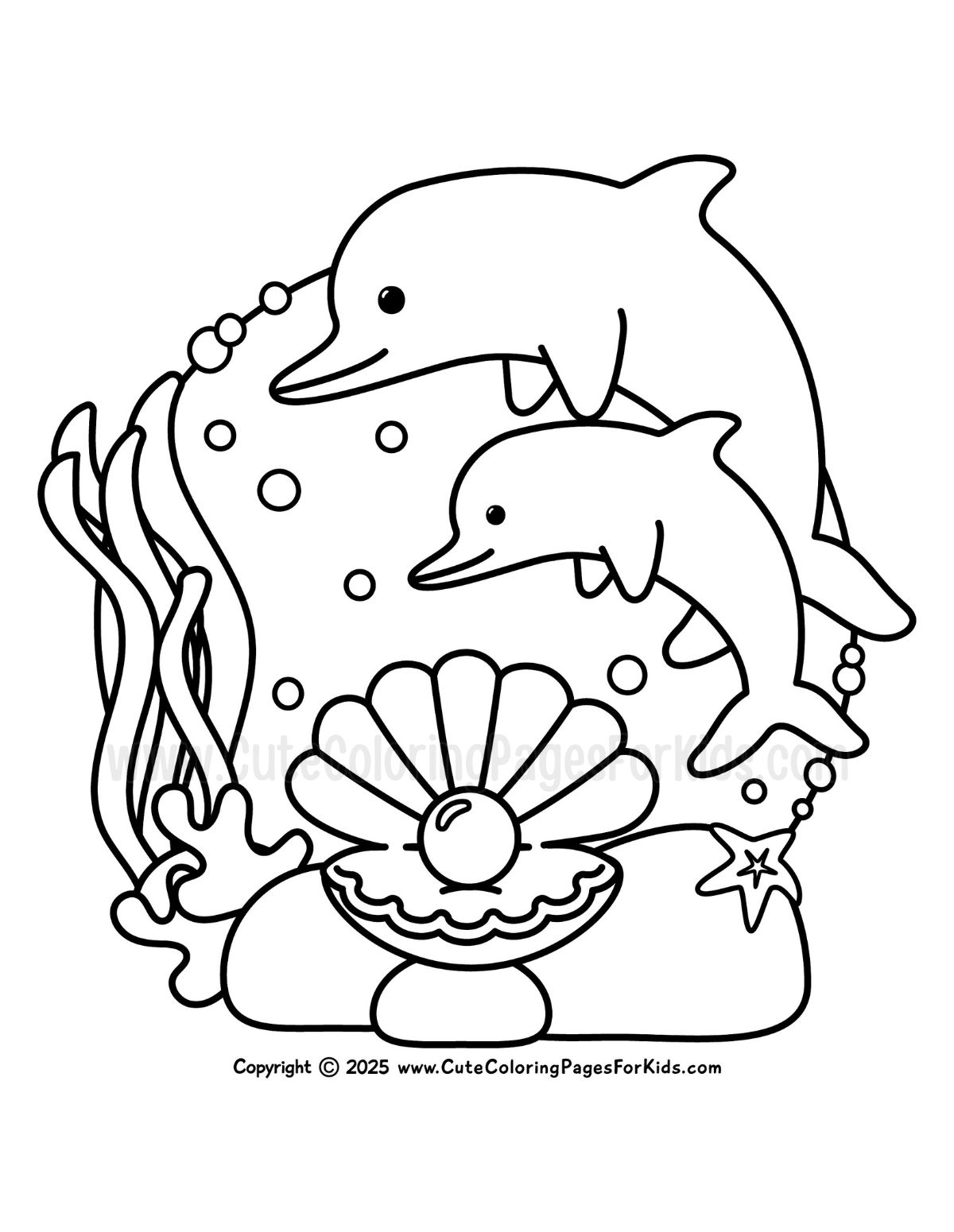 ocean animal coloring pages