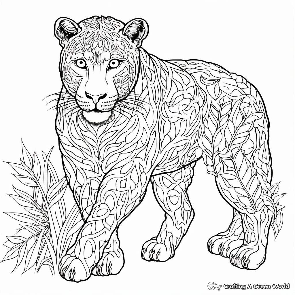 black panther coloring page black panther coloring page