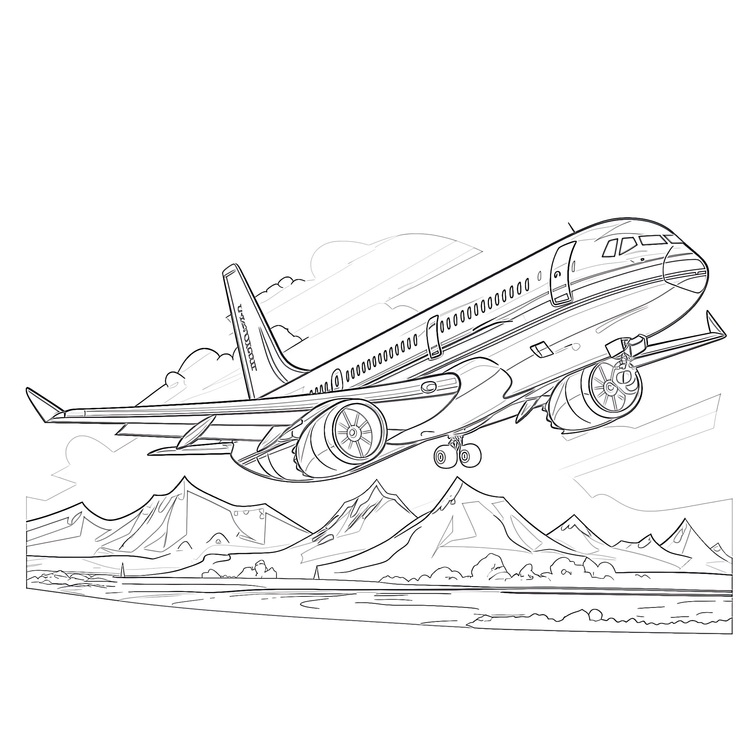 printable coloring pages airplane printable coloring pages airplane