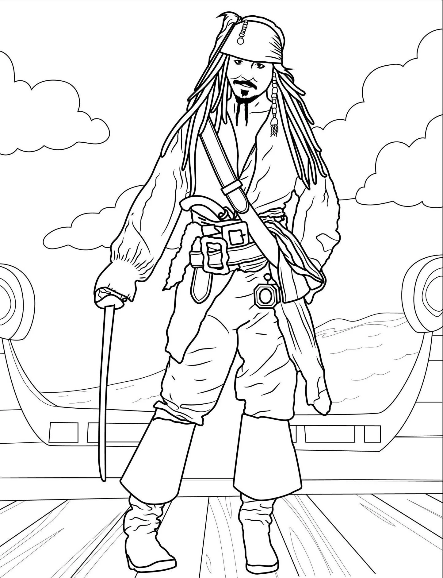 Pirate Coloring Page digital Download Kids Activity Printable Pirate Art Etsy Pirate Coloring Page digital Download Kids Activity Printable Pirate Art Etsy
