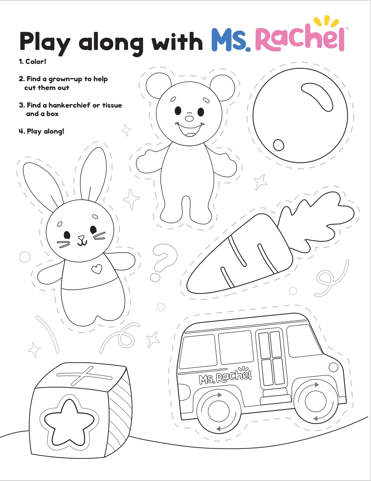 Play Along Ms Rachel Official Site
