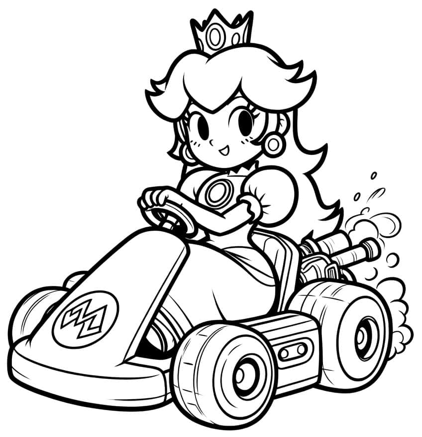 Princess Peach Coloring Pages 26 New Sheets To Color Princess Peach Coloring Pages 26 New Sheets To Color