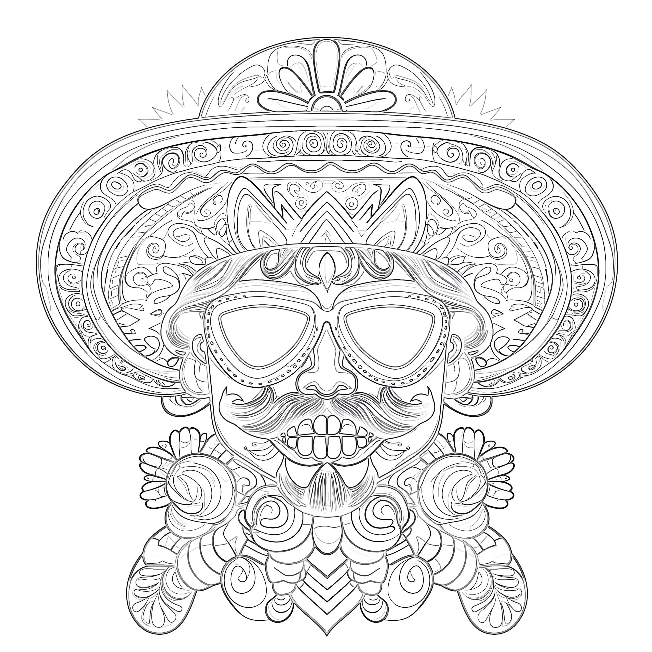 cinco de mayo coloring sheets cinco de mayo coloring sheets