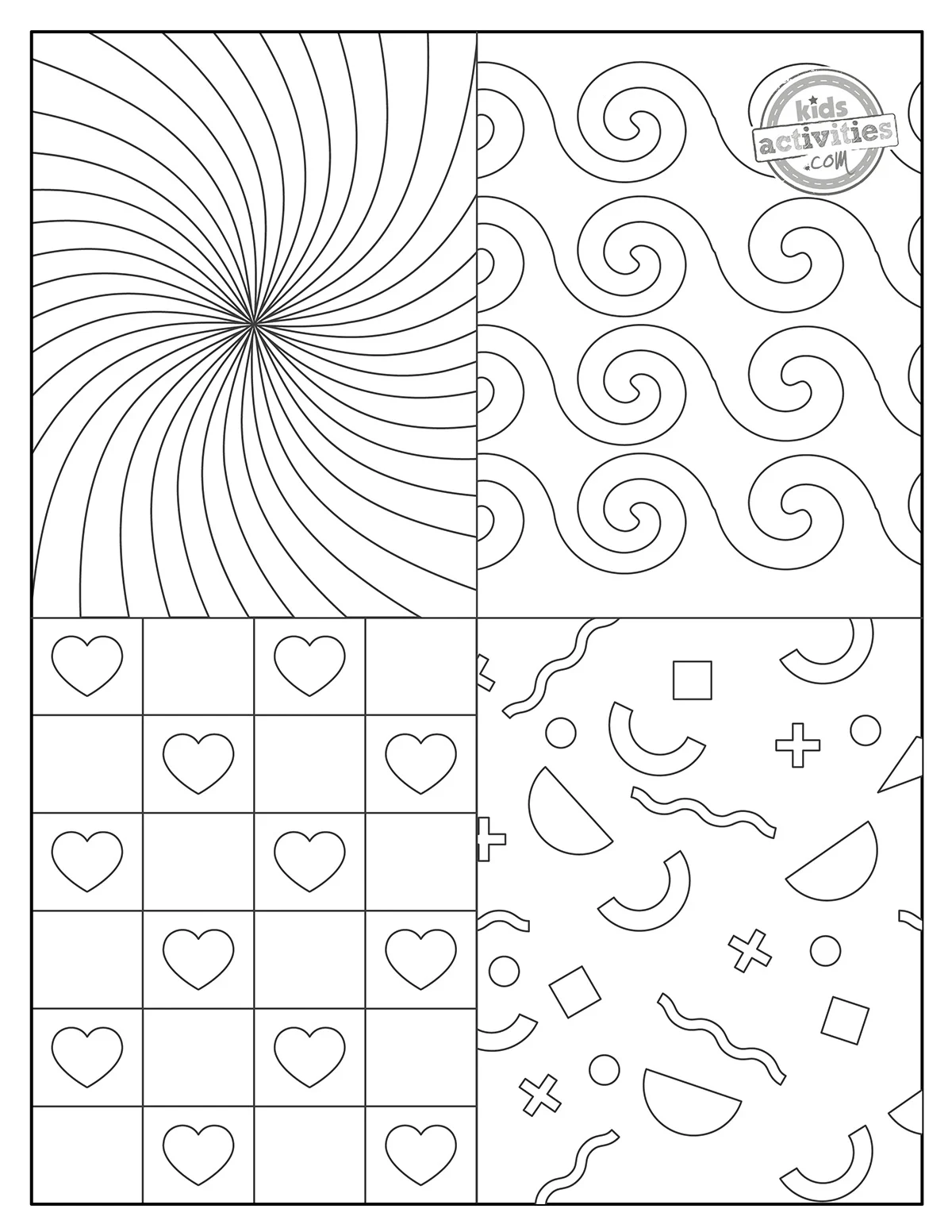 patterns for kids to draw patterns for kids to draw