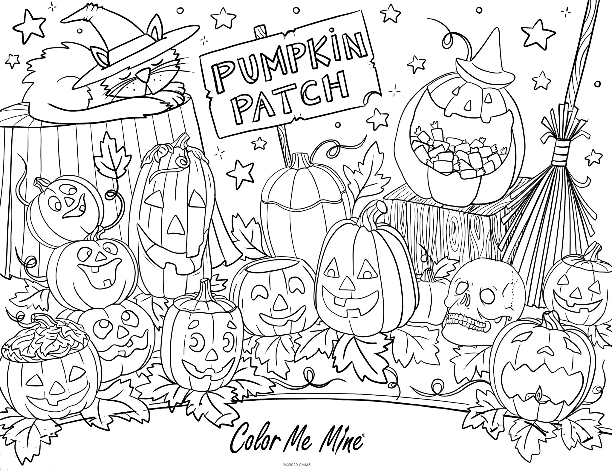 Pumpkin Patch Coloring Sheet Maple Grove Pumpkin Patch Coloring Sheet Maple Grove