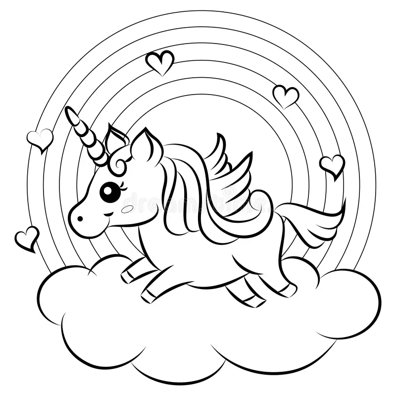 rainbow images for colouring rainbow images for colouring