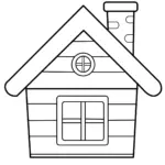 Simple Home Structure Coloring Page For Kids Free Houses Printable Coloring Pages Online For Kids ColoringPages101 Coloring Pages For Kids