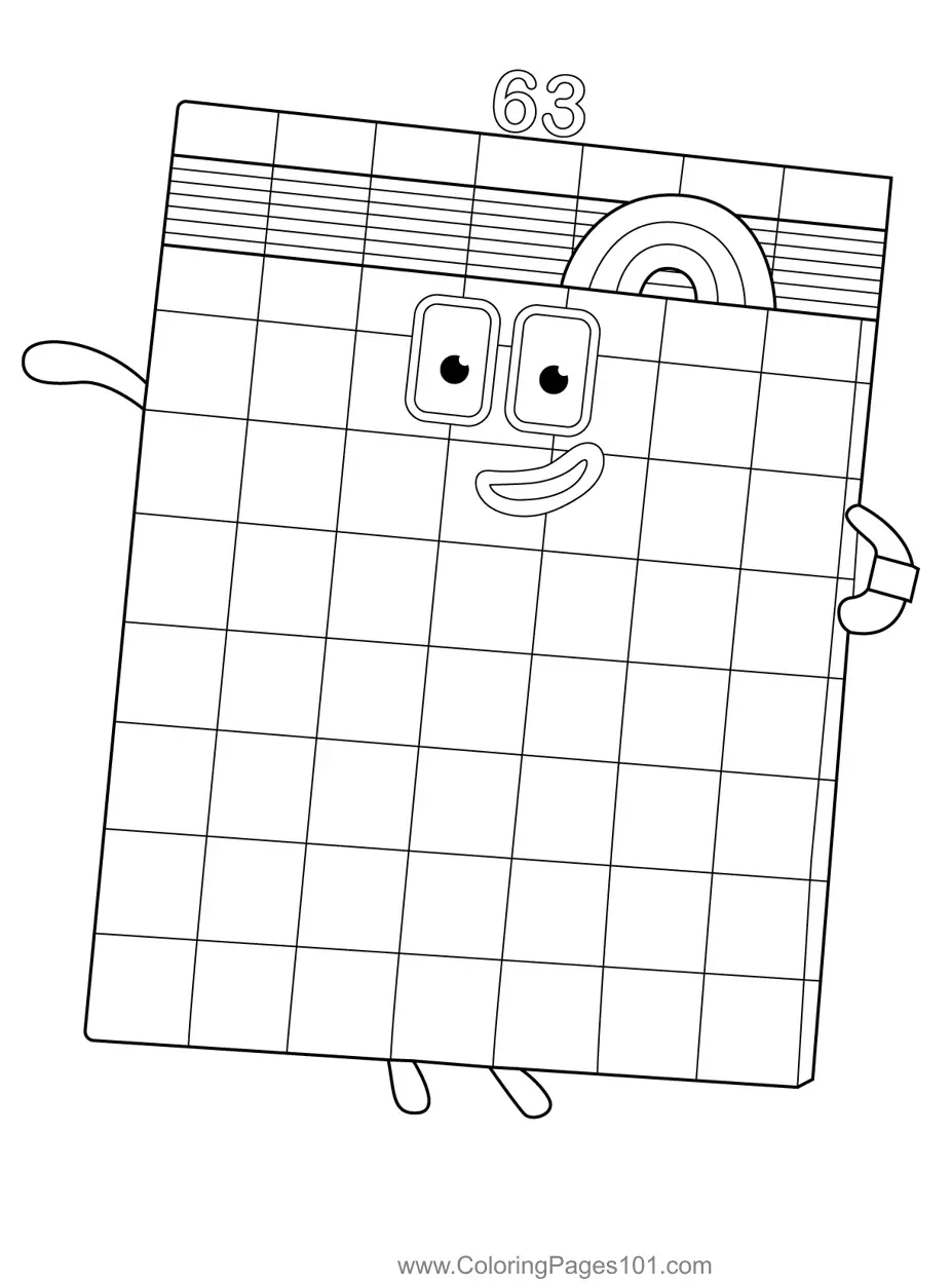 Sixty Three Numberblocks Coloring Page For Kids Free Numberblocks Printable Coloring Pages Online For Kids ColoringPages101 Coloring Pages For Kids Sixty Three Numberblocks Coloring Page For Kids Free Numberblocks Printable Coloring Pages Online For Kids ColoringPages101 Coloring Pages For Kids