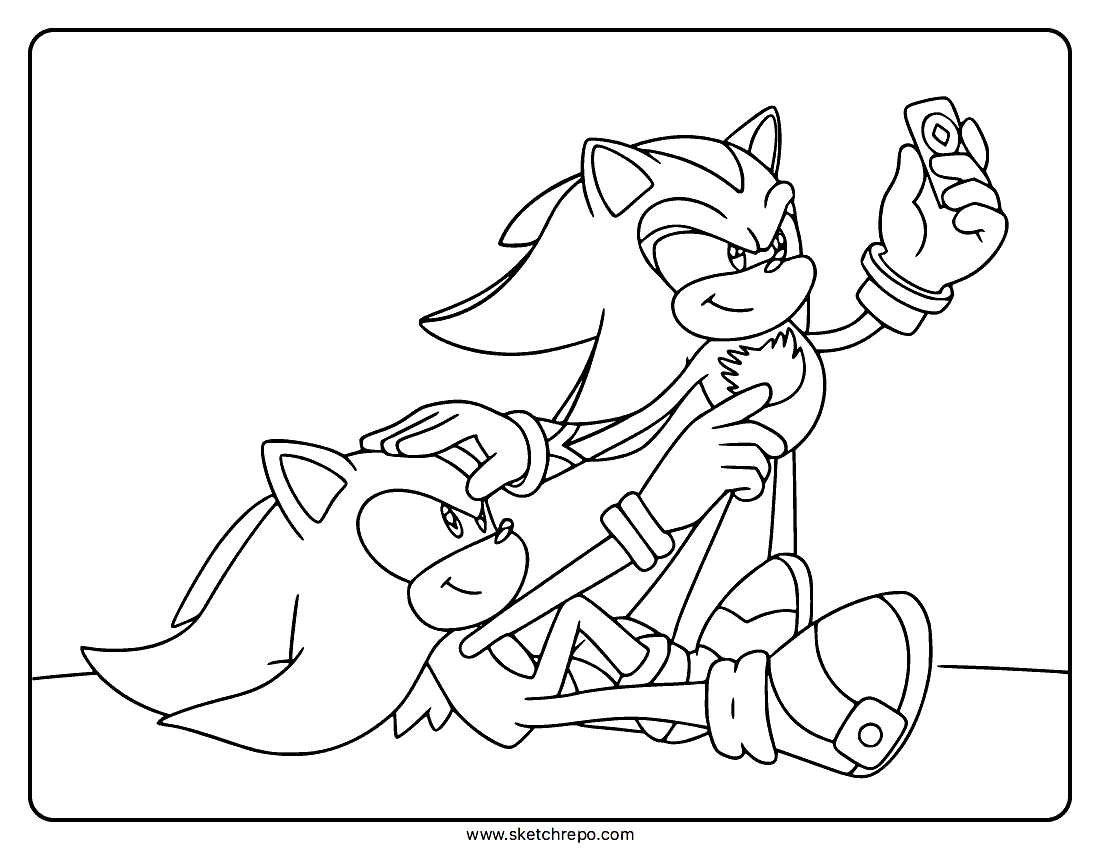 super sonic coloring page super sonic coloring page