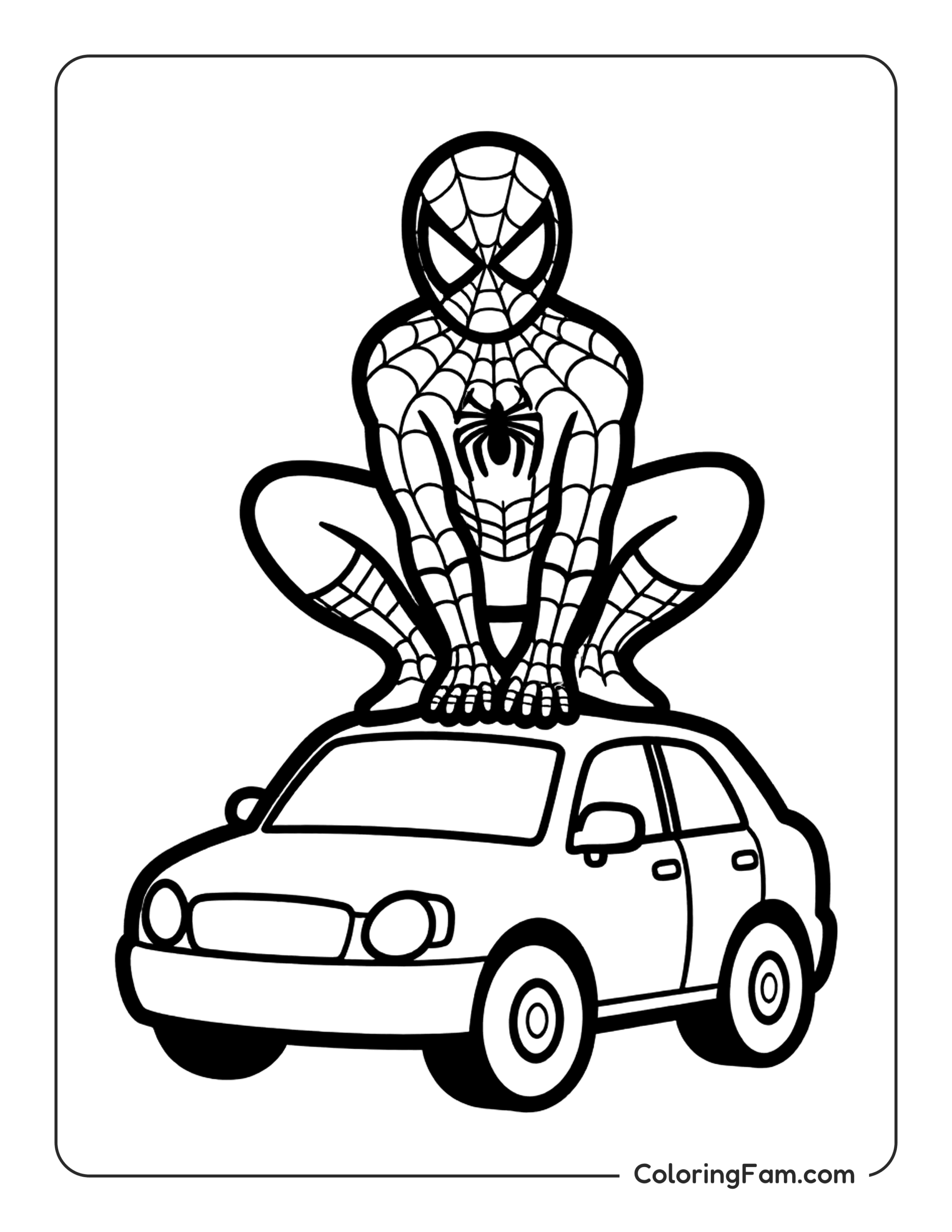 Spiderman Coloring Pages 30 Free Printable PDF Spiderman Coloring Pages 30 Free Printable PDF