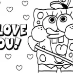 SpongeBob Coloring Page To Download For Free SpongeBob Coloring Pages