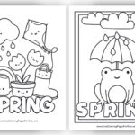 Spring Coloring Pages 14 Free Printable PDFs Cute Coloring Pages For Kids