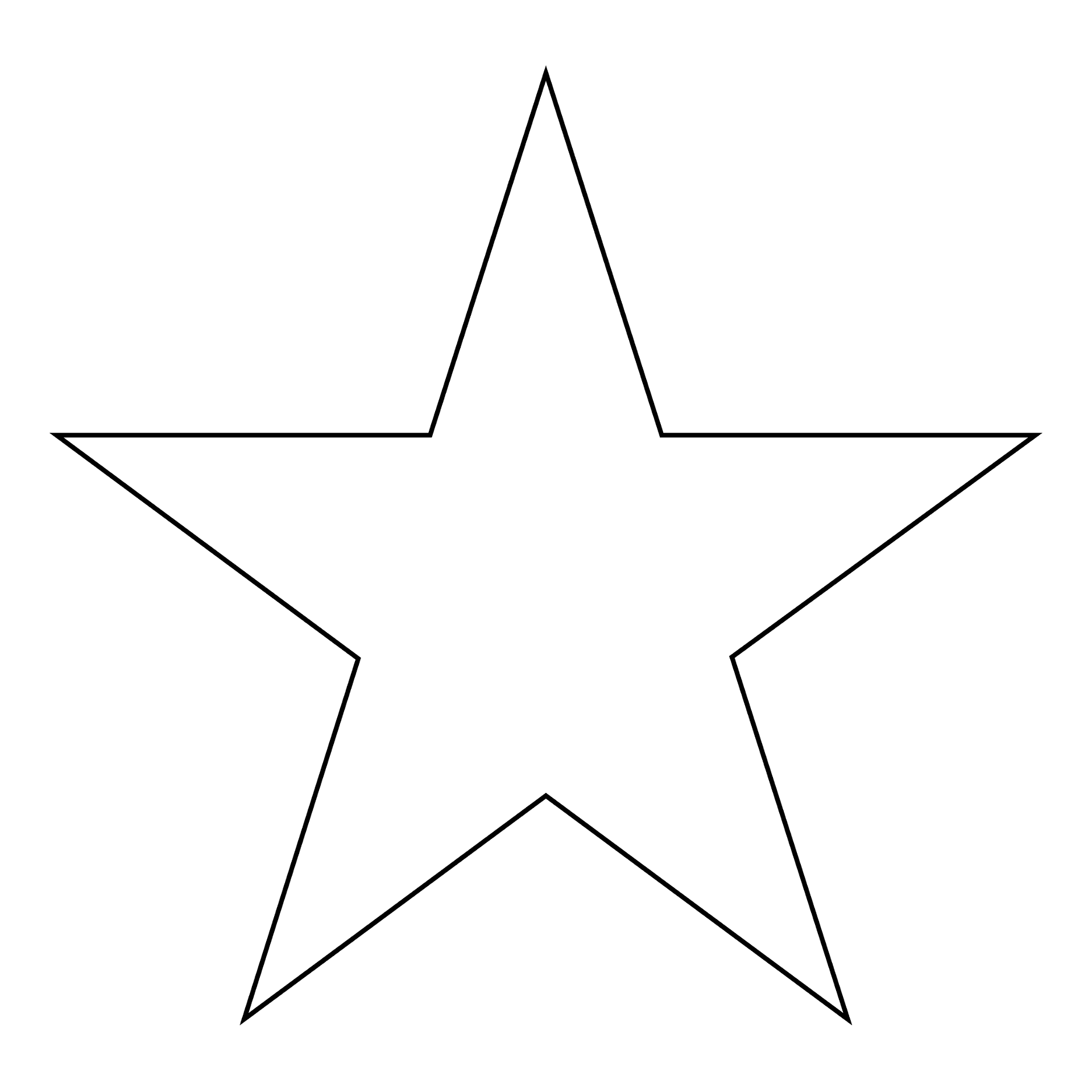 Star Coloring Page Free Printable Star Coloring Page Free Printable