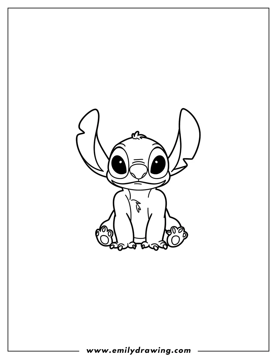 adorable cute stitch coloring pages adorable cute stitch coloring pages