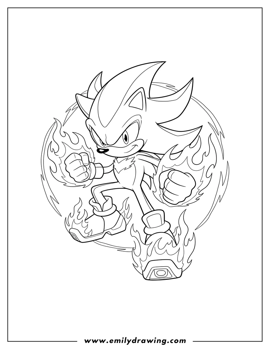 Super Sonic Coloring Pages Emily Drawing Super Sonic Coloring Pages Emily Drawing