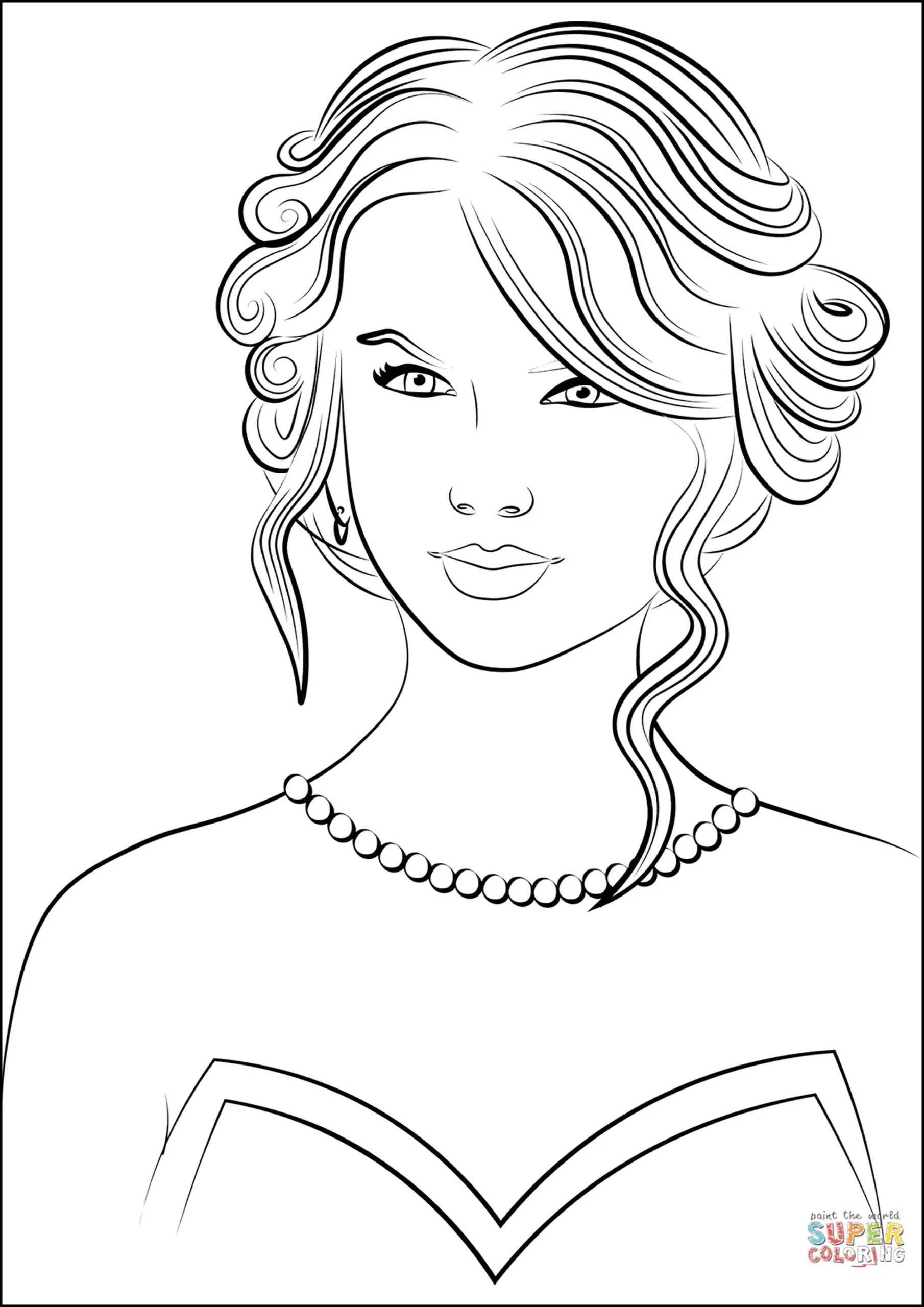 Taylor Swift Coloring Book Famous Singers Coloring Pages Taylor Swift Coloring Book Famous Singers Coloring Pages