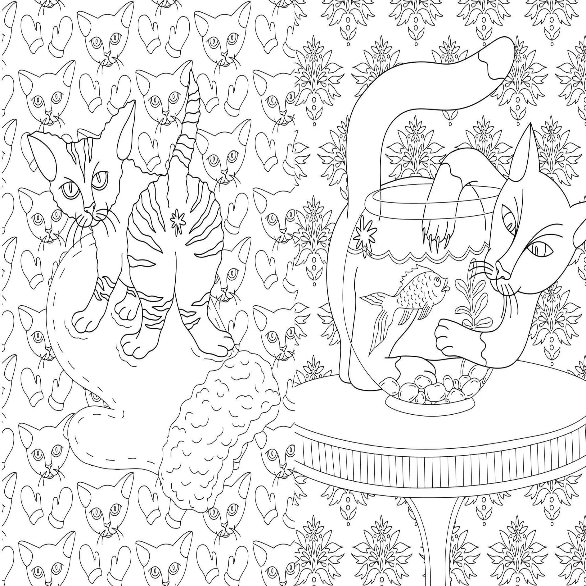 The Cat Butt Coloring Activity Book HUZZAH Toys The Cat Butt Coloring Activity Book HUZZAH Toys