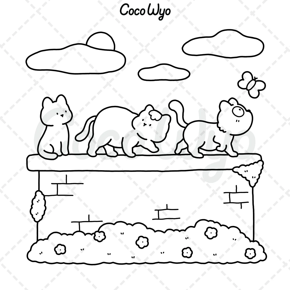 The Little Cat Coloring Book COCO WYO The Little Cat Coloring Book COCO WYO