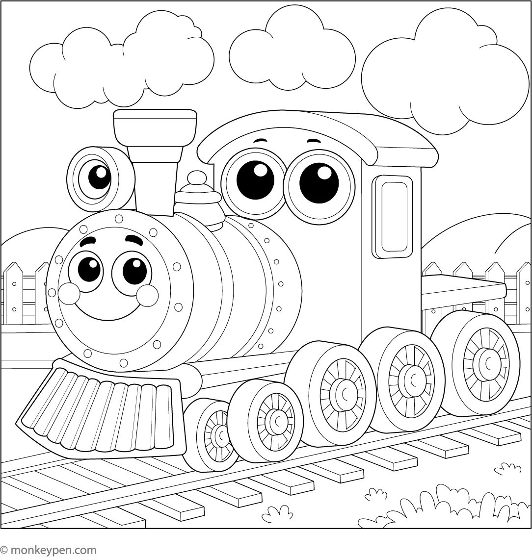 train printable coloring pages train printable coloring pages