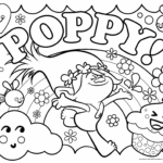 Trolls Movie Coloring Pages Best Coloring Pages For Kids