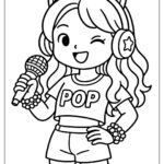 Vivid Vibes Coloring Pages Free PDF To Download And Print