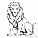 Wild Animal Coloring Pages Free Printable 