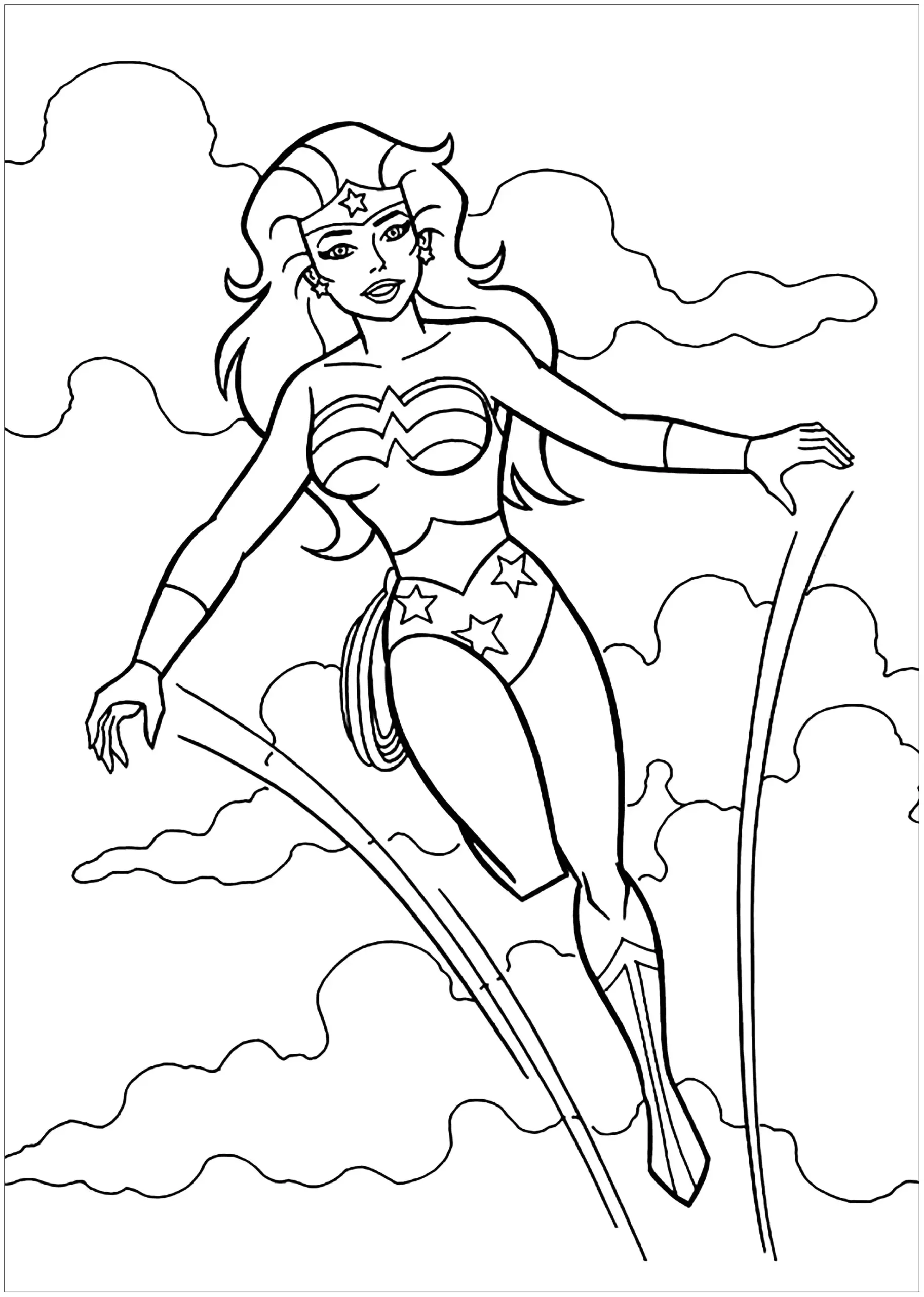 Wonder Woman Wonder Woman Coloring Pages Wonder Woman Wonder Woman Coloring Pages