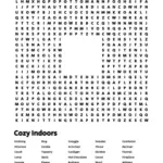 Stacks of printable word puzzle pages ready to print