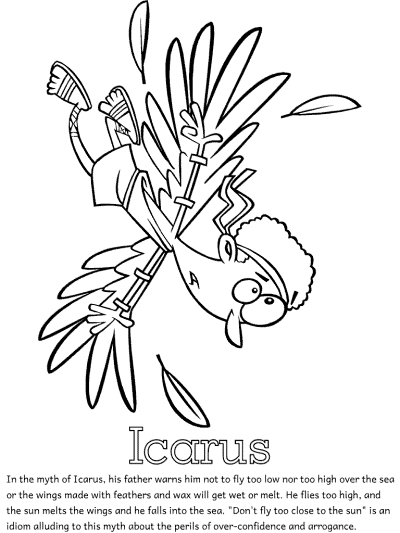 image alt text: child coloring a letter i page with crayons