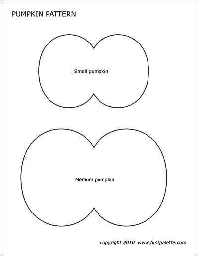 Printable pumpkin pattern coloring page for kids
